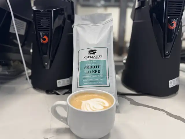 Coffee Chat Smooth Talker whole bean coffee bag