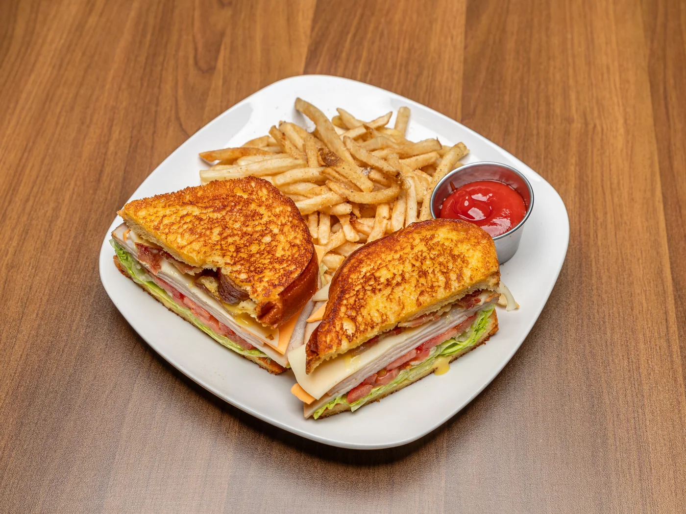Jay’s turkey club sandwich